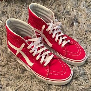 Red Sk8-High Vans
